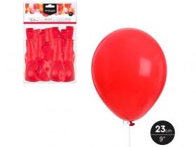 GLOBOS LATEX ROJO 23cm 50 Unidades {        5#6