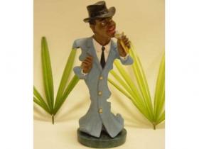 FIGURA PEANA CANTANTE RESINA 30cm*10#*       
