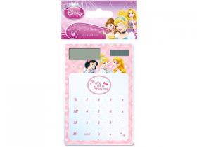 CALCULADORA TRANSPARENTE PRINCESAS 11,5x8cm *10#*  