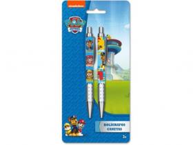 BOLIGRAFO PATRULLA CANINA PAW PATROL BLISTER 2 PIEZAS            *10#*     