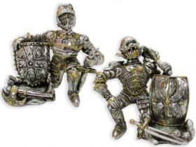 CABALLERO MEDIEVAL SUJETA MOVIL 13cm  SURTIDO A ELEGIR 1 *10#*