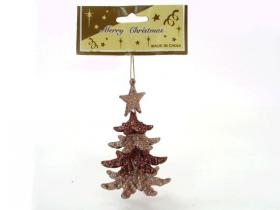 COLGANTE NAVIDAD PINO 11cm 4 PISOS           