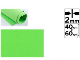 GOMA EVA 40x60cm 2mm VERDE CLARO(12)    