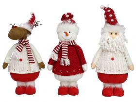 FIGURA NAVIDAD ZAPATOS ROJOS 51x24cm  SURTIDO A ELEGIR 1        