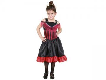 DISFRAZ CAN CAN TALLA 10-12 A�OS               