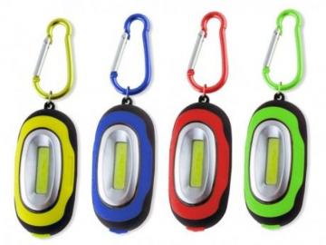 LINTERNA OVAL LED COB 7cm CON GANCHO  SURTIDO A ELEGIR 1