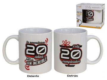 TAZA MUG 330ml FELICES 20               