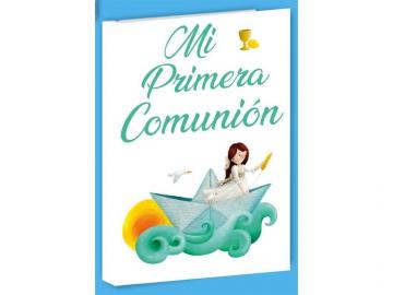 LIBRO COMUNION BASIC NI�A 29x24cm          