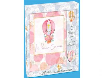 LIBRO COMUNION  CON MULTICARGADOR NI�A 29x24cm 