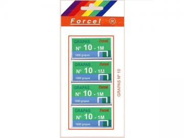 GRAPAS N�10 3 CAJA  BLISTER 15x8,5cm