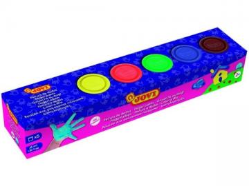 PINTURA DEDOS JOVI 5 BOTES 40cc VARIOS COLORES  