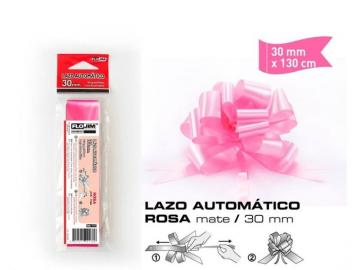 LAZO AUTOMATICO 30mm ROSA