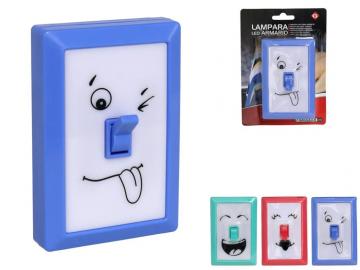 LAMPARA LED ARMARIO 7,5x11,5x3,8cm  SURTIDO A ELEGIR 1   