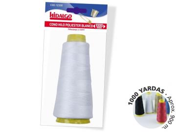 2024/06/20 HILO POLI ESTER CONO 1000 BLANCO