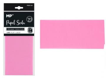 PAPEL SEDA 50x66cm 10 HOJAS 17 Gramos ROSA CLARO   