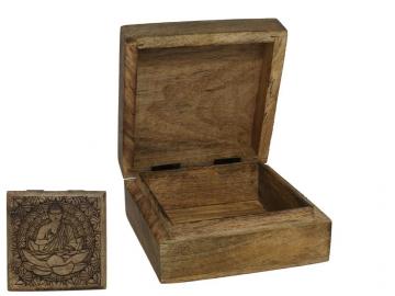 CAJA BUDA TALLADA 13x13x6cm             
