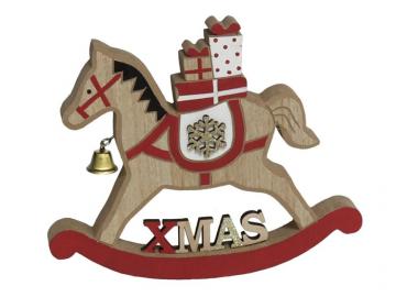 ESCENA CABALLO DECORADO TACO 18x15cm         