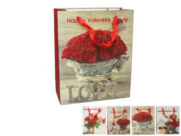 BOLSA REGALO RAMO FLORES BRILLANTES 4 M    