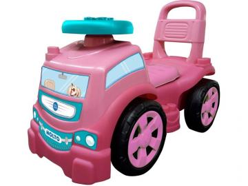 CORREPASILLOS CAMION ROSA  CON 10 BLOQUES 60x30x43cm 