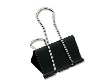 PINZA SUJETAPAPELES 32mm 12 Unidades PALA PLEGABLE