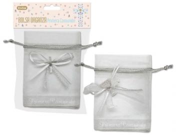 BOLSA ORGANZA PRIMERA COMUNION 9,5x13cm  SURTIDO A ELEGIR 1  