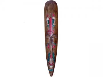 MASCARA TRIBAL MADERA 100x17cm=555830=