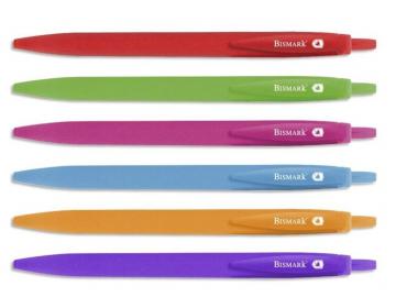 BOLIGRAFO  SOFT 1mm BISMARK 6 COLORES  SURTIDO A ELEGIR 1     