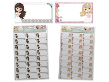 ETIQUETAS IMPRESORA NI�A COMUNION 70x37cm  SURTIDO A ELEGIR 1     