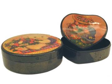 CAJA PLASTICO OSITOS CORAZON ALTURA 3,5 DIAMETRO 11  SURTIDO A ELEGIR 1 