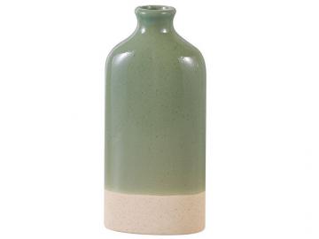 FLORERO CERAMICA 26x12x7cm VERDE        