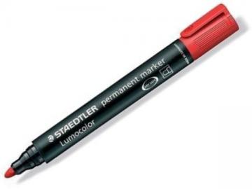 ROTULADOR PERMANENTE 2mm STAEDTLER_LUMOCOLOR 352 14cm ROJO  