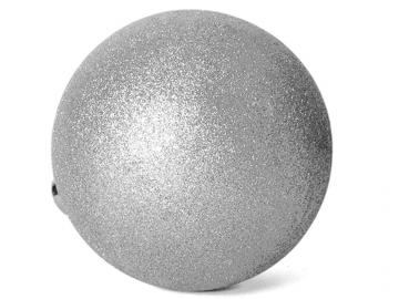 BOLA PURPURINA 15cm PLATA               