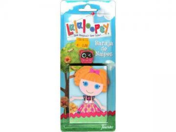 NAIPES FOURNIER INFANTIL LALALOOPSY 9,5x6,5cm ESTUCHE 42 CARTAS