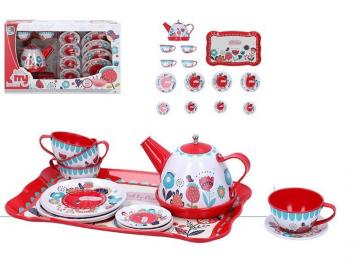 TE SET METAL 31,5x20x9,5cm             