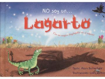 LIBRO CARTON NO SOY UN LAGARTO 15,5x22,5cm 6 HOJAS 