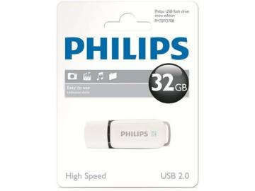 MEMORIA USB  32GB PHILIPS SNOW GREY 2.0