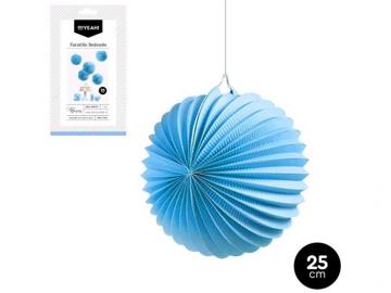 FAROLILLO PAPEL AZUL PASTEL DIAMETRO 25cm 5#12