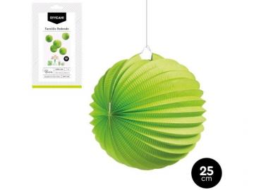 FAROLILLO PAPEL VERDE LIMA DIAMETRO 25cm     5#12