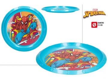PLATO PLASTICO SPIDERMAN                