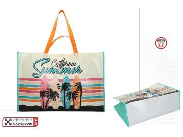 BOLSA PLAYA CALIFORNIA SUMMER 53x20x35cm