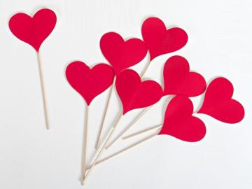 STICK SET 8 Unidades CORAZON                   