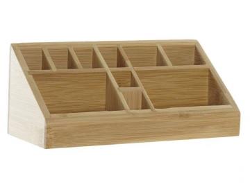 ORGANIZADOR BAMBU NATURAL 33x28x20cm    