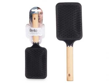 CEPILLO CABELLO MANGO MADERA CUADRADO      