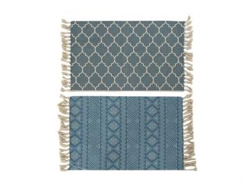 ALFOMBRA ALGODON POLIESTER 100x59cm  SURTIDO A ELEGIR 1  