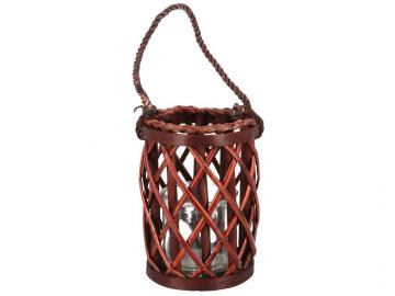 PORTA VELAS  CON VASO CAMBIL 20x12cm           