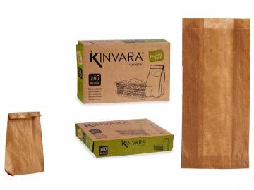 BOLSA PAPEL SANDWICH 40 Unidades 21x16x5,5cm  