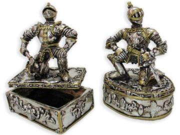CABALLERO MEDIEVAL RESINA CAJA 13cm  SURTIDO A ELEGIR 1 