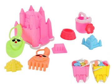 CUBO PLAYA SET CASTILLO 8 PIEZAS 23cm  SURTIDO A ELEGIR 1    