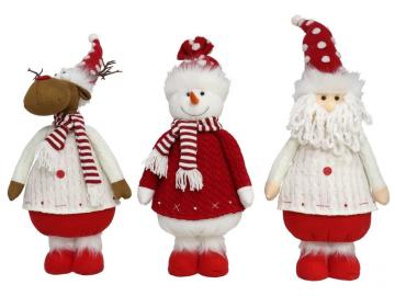 FIGURA NAVIDAD ZAPATOS ROJOS 51x24cm  SURTIDO A ELEGIR 1        