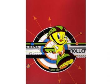 CARPETA 4 ANILLAS FOLIO 25mm WARNER PLASTICO 